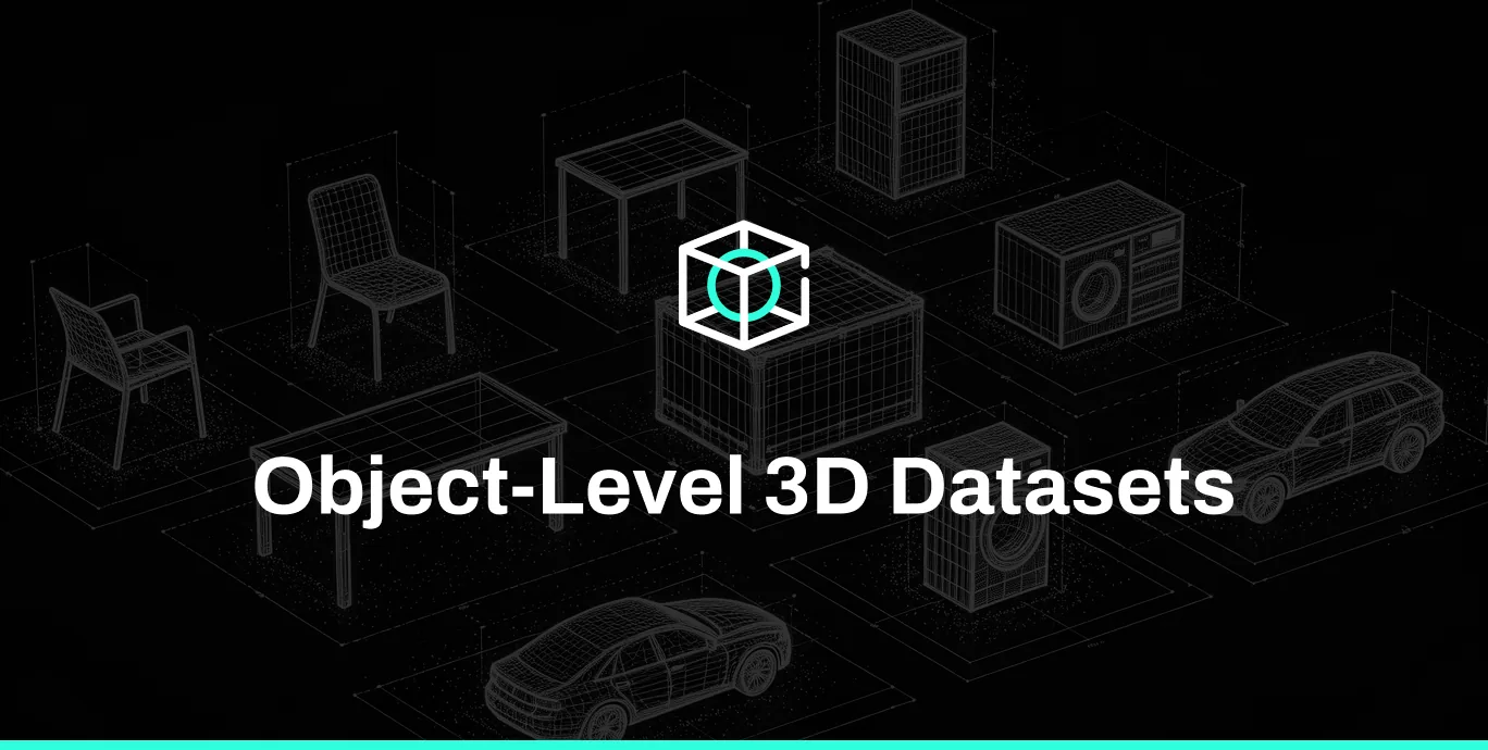 Object-Level 3D Datasets